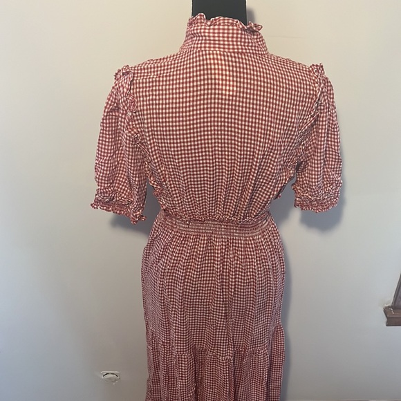 Max Studio Gingham Long Dress - Picture 4 of 6